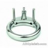 Anneau cage de chasteté Luxe 40 mm