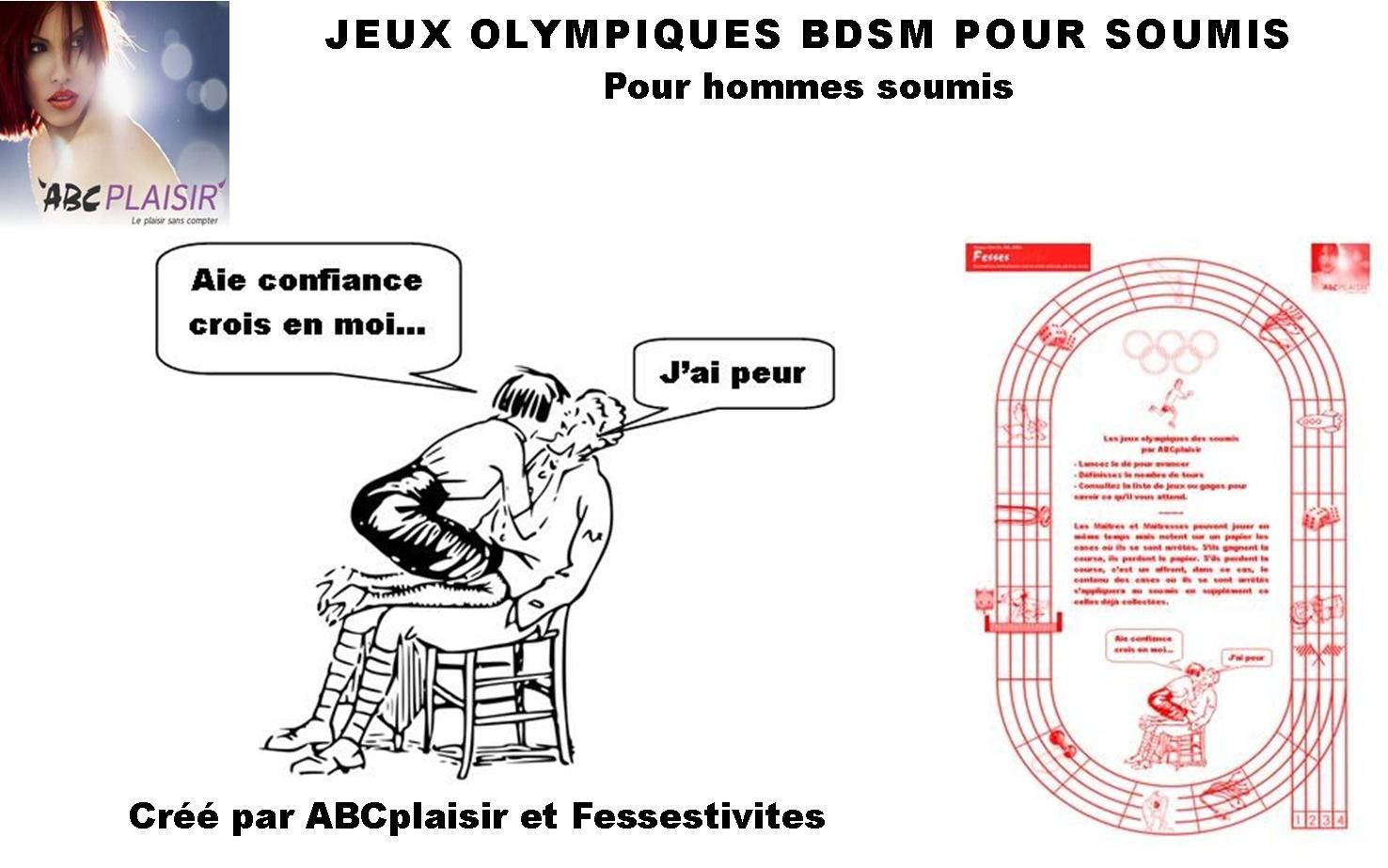 JEUX OLYMPIQUES BDSM pour soumis