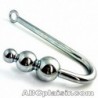 Triple anal bondage hook for bondage and self-bondage