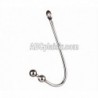 Double ball anal hook for bondage