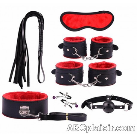 Lot BDSM rouge