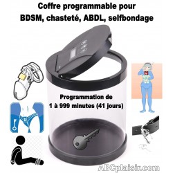 Coffre électronique BDSM ABDL ou chasteté