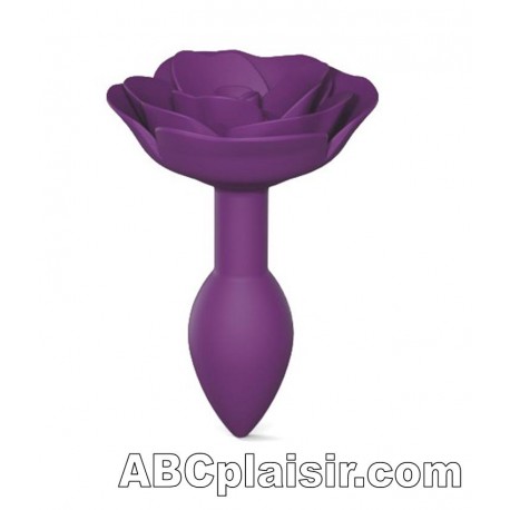 Rosebud fleur violet