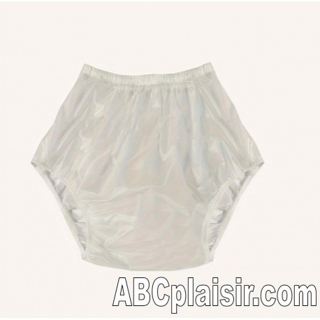 Culotte plastique transparente