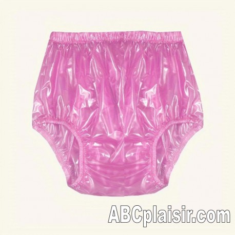 Culotte plastique rose