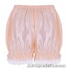 Bloomer rose et dentelles
