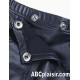 Shorty sexy pour hommes avec bouton