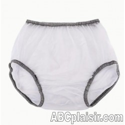 Culotte plastique confort transparente