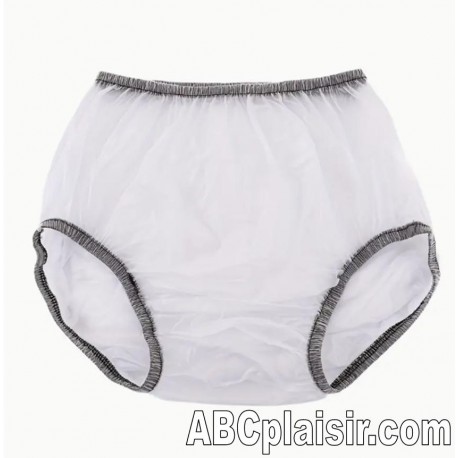 Culotte plastique confort transparente