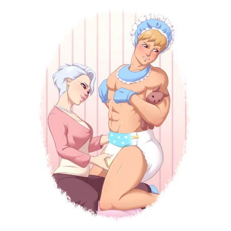 ABDL holidays in Spain in a fetishist cottage