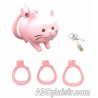 cage de chasteté chat mignon