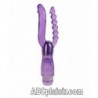Double gode vibrant souple