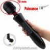 Magic wand massager puissance 10 avec tête 78 mm