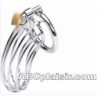 Cage de chasteté Stainless steel gros sexe 50mm