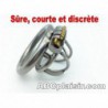 Cage de chasteté compression discrète et sûre Anneau 40 mm